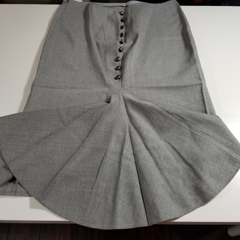 Blumarine Mini Skirt Buttons Fan Back C1 - Picture 5 of 7